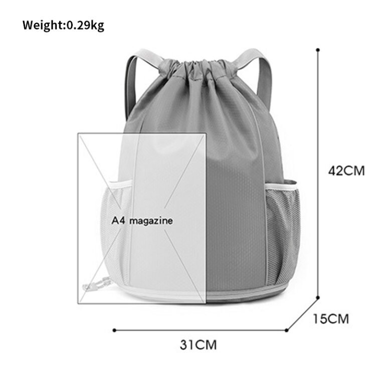 A592 basketball sports backpack bag - Image 4