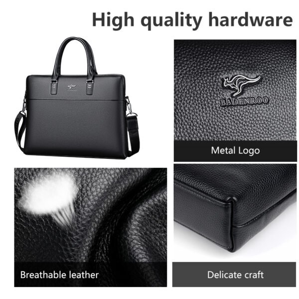 QH8001 business laptop bags briefcase - Image 6