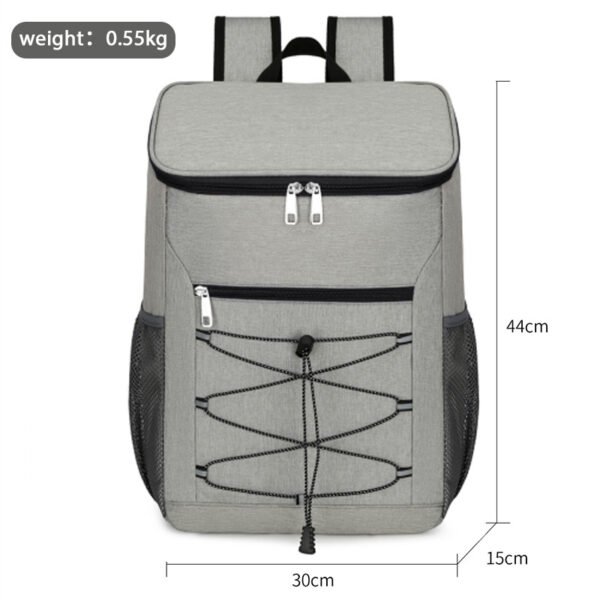 HW2264 Insulated Cooler Backpack Bag - Image 4