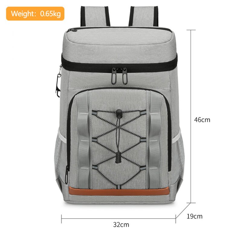 HW2222 Insulated Cooler Backpack Bag - Image 6