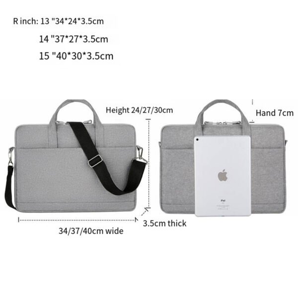 A606 business laptop bags briefcase - Image 5