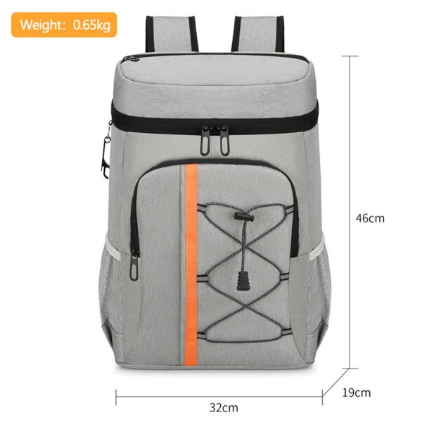 HW2226 Insulated Cooler Backpack Bag - Image 6