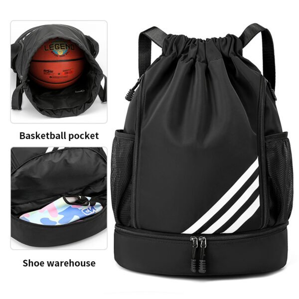 A593 basketball sports backpack bag - Image 6