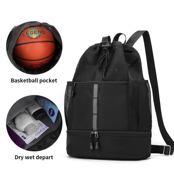 A588 basketball sports backpack bag - Image 6