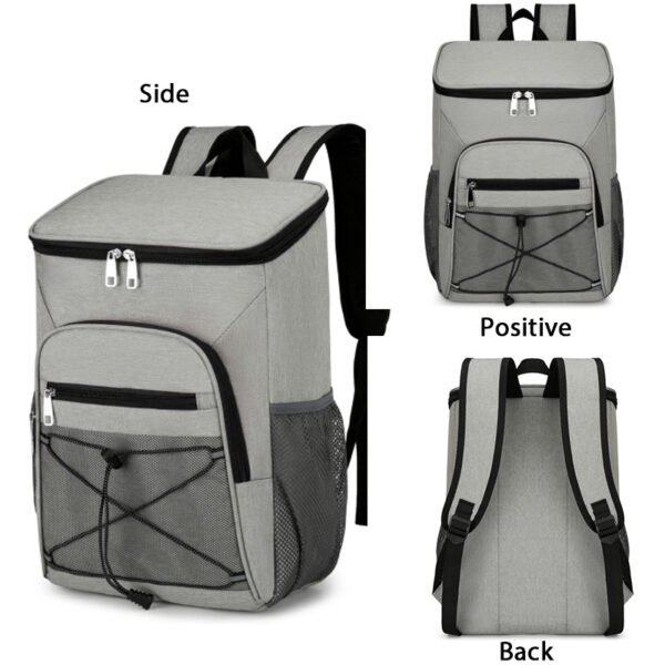 HW2263 Insulated Cooler Backpack Bag - Image 6