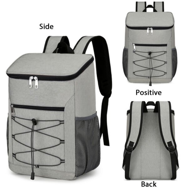 HW2264 Insulated Cooler Backpack Bag - Image 6