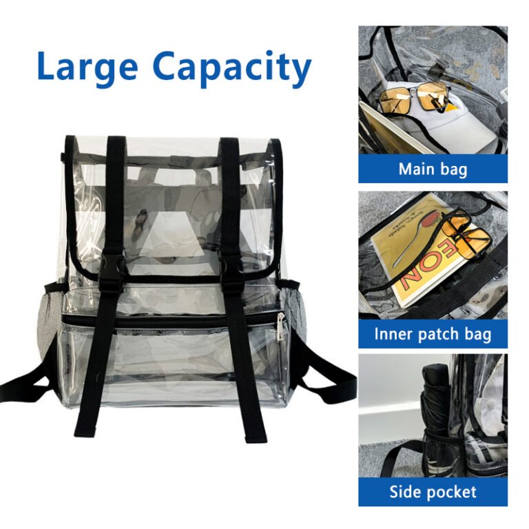 A637 Wholesale clear backpack - Image 3