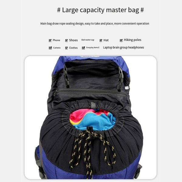 HW0972 Outdoor Hiking Backpack - Image 2