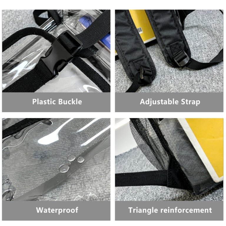 A637 Wholesale clear backpack - Image 7