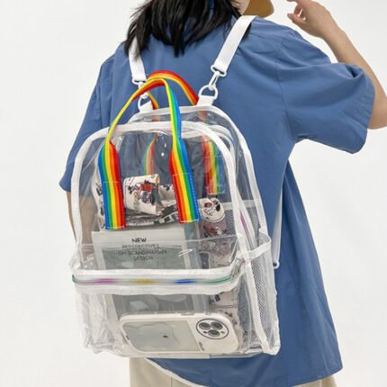 A654 wholesale clear backpack