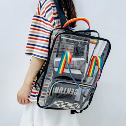 A655 wholesale clear backpack