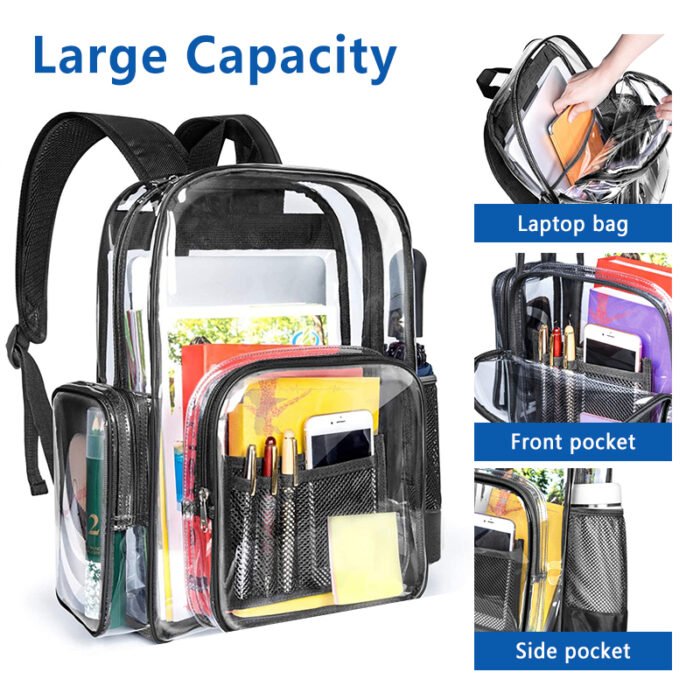 A303 Wholesale clear backpack - Image 4