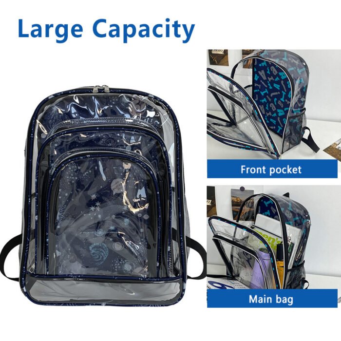 A641 clear backpacks in bulk - Image 2