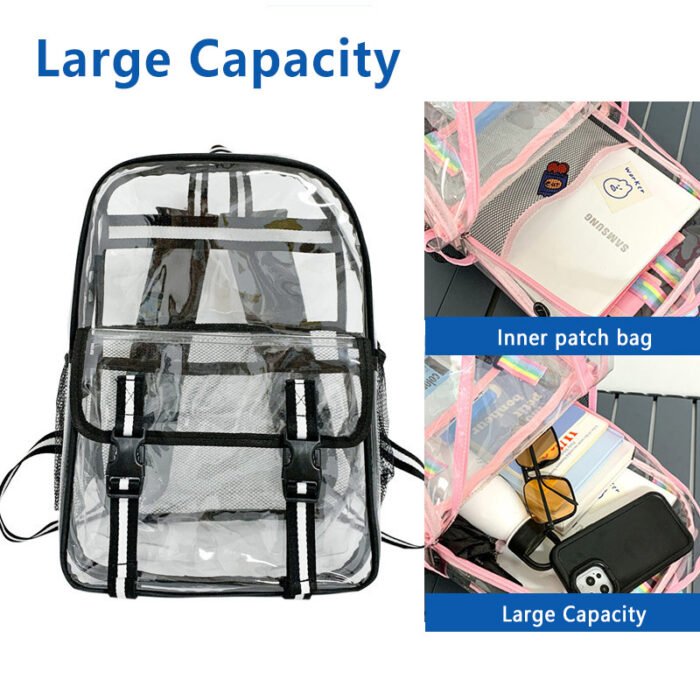 A648 wholesale clear backpack - Image 3