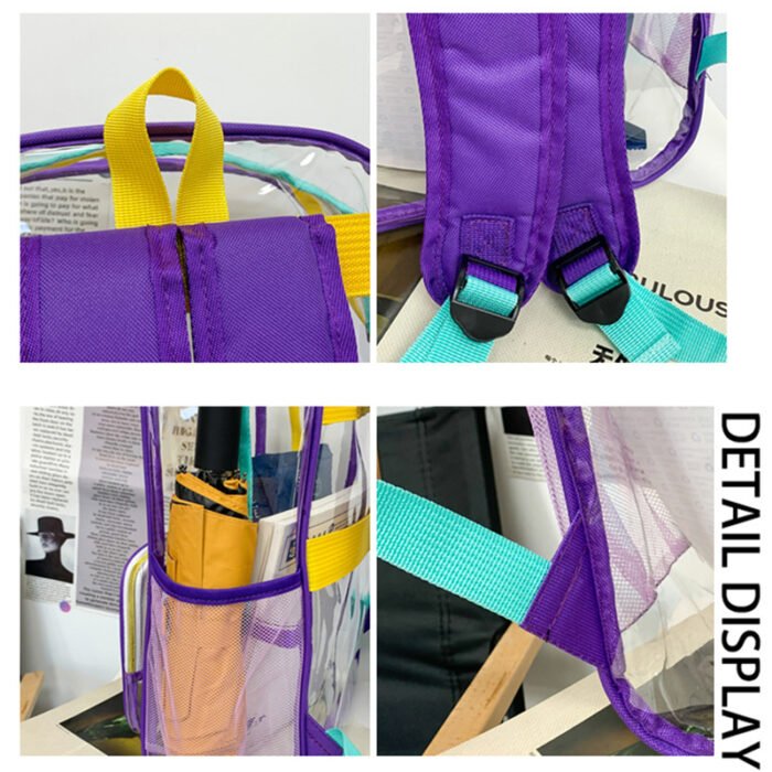 A642 clear backpacks in bulk - Image 3