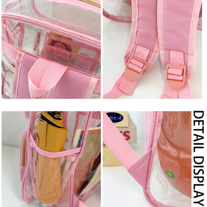 A644 clear backpacks in bulk - Image 4