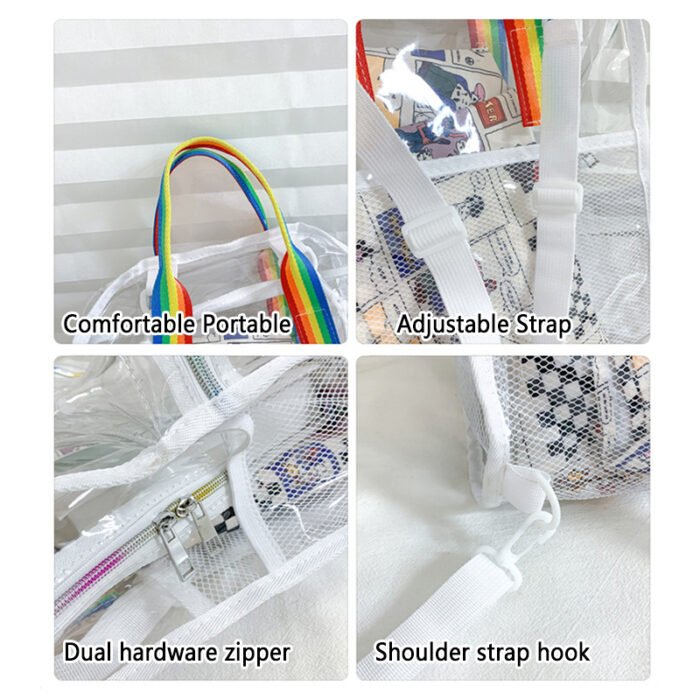 A654 wholesale clear backpack - Image 3