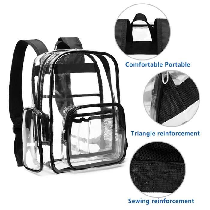 A303 Wholesale clear backpack - Image 6