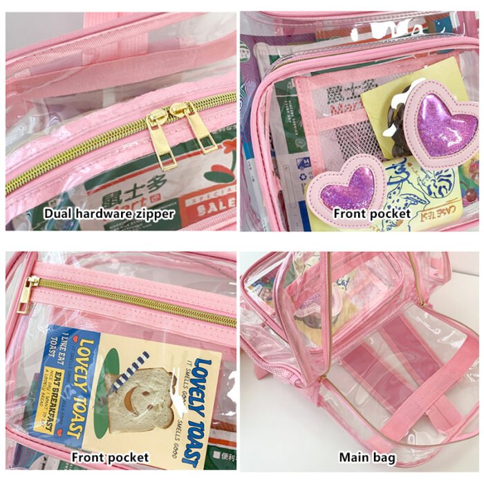 A644 clear backpacks in bulk - Image 5