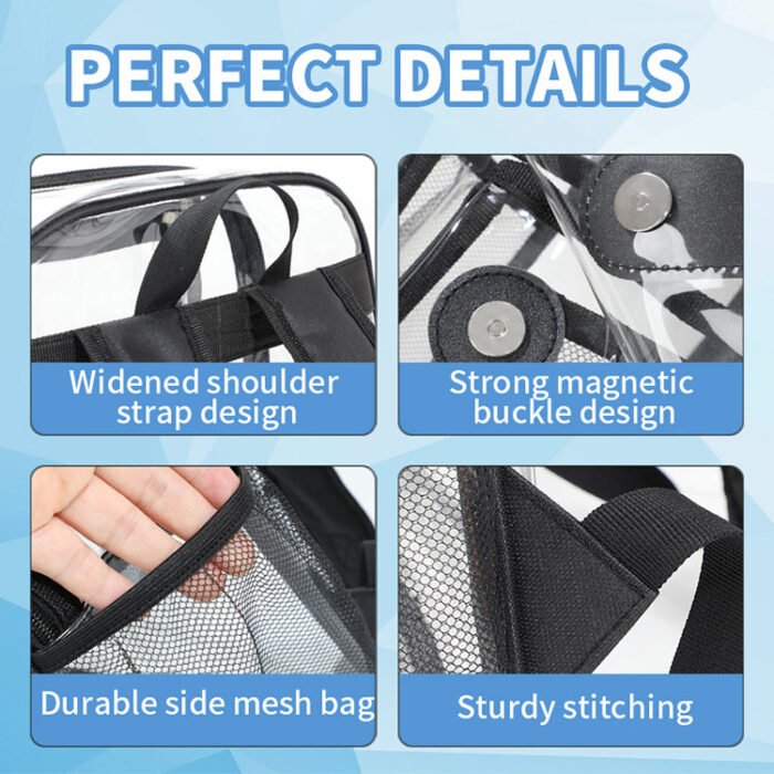 A650 wholesale clear backpack - Image 4