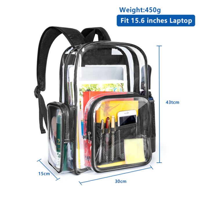A303 Wholesale clear backpack - Image 7