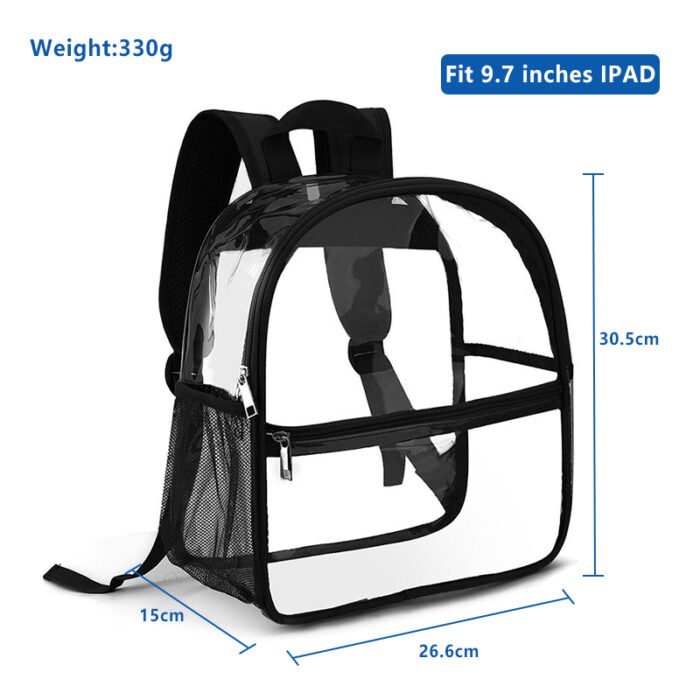 A302 Wholesale clear backpack - Image 5