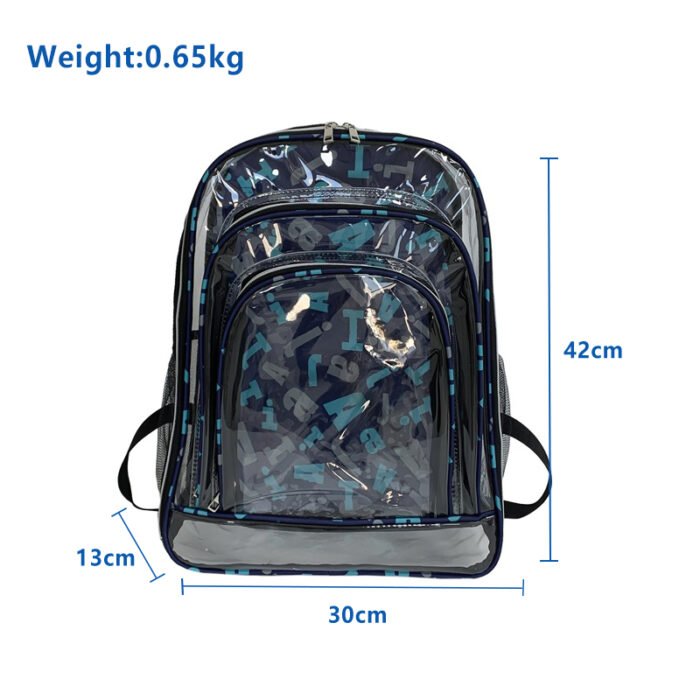 A641 clear backpacks in bulk - Image 5