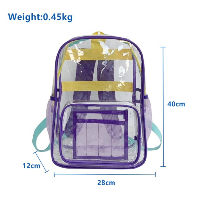 A642 clear backpacks in bulk - Image 5
