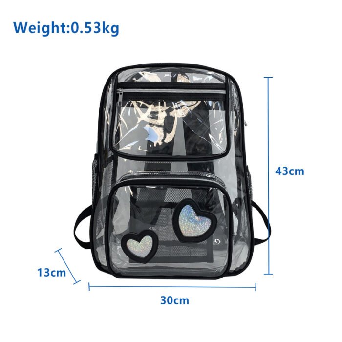 A644 clear backpacks in bulk - Image 6