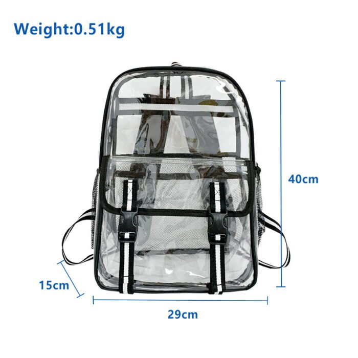A648 wholesale clear backpack - Image 6
