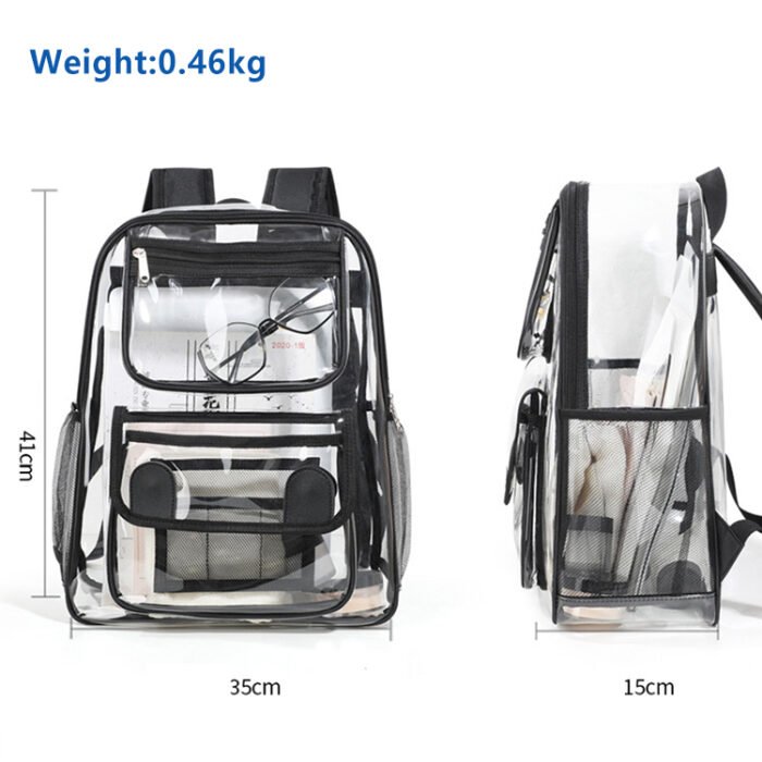 A650 wholesale clear backpack - Image 5