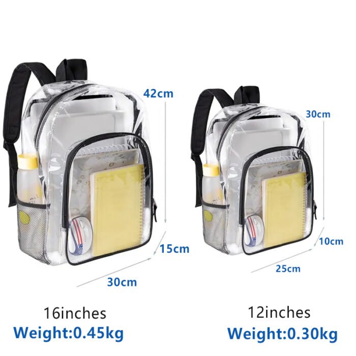 A652 wholesale clear backpack - Image 5