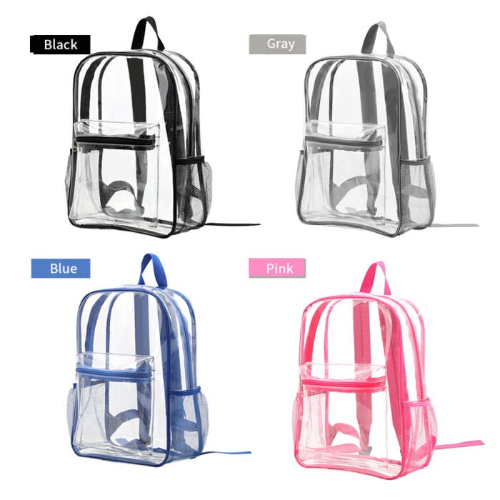 A649 wholesale clear backpack - Image 6
