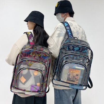 A641 clear backpacks in bulk