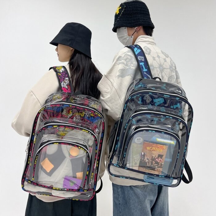A641 clear backpacks in bulk