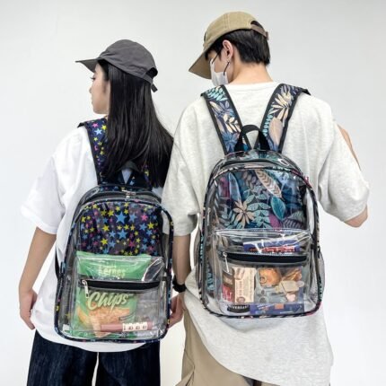 A643 clear backpacks in bulk