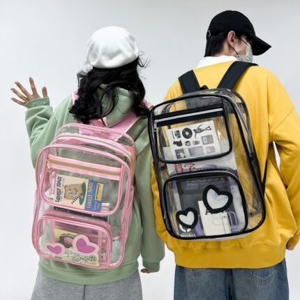 A644 clear backpacks in bulk