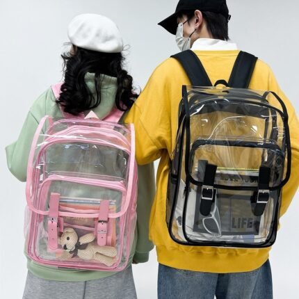 A646 clear backpacks in bulk