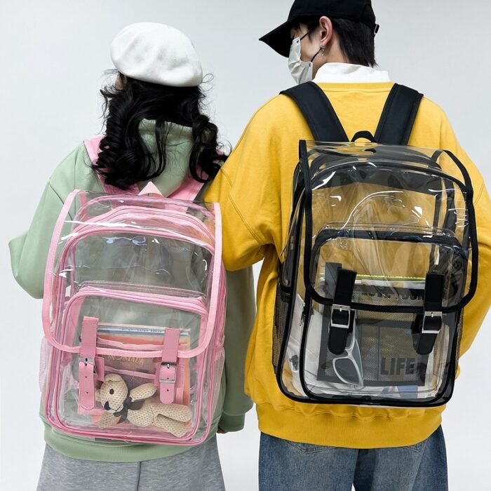 A646 clear backpacks in bulk
