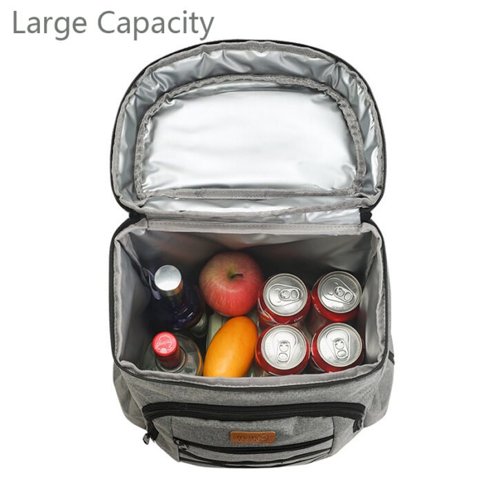 HW240708 Insulated Cooler Backpack Bag - Image 2