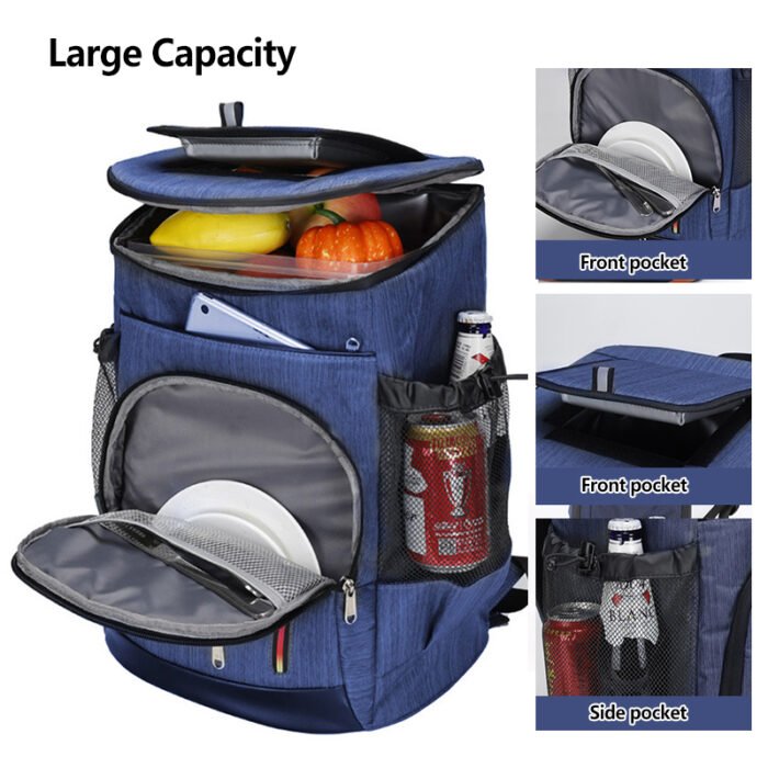 A674 Insulated Cooler Backpack Bag - Image 2