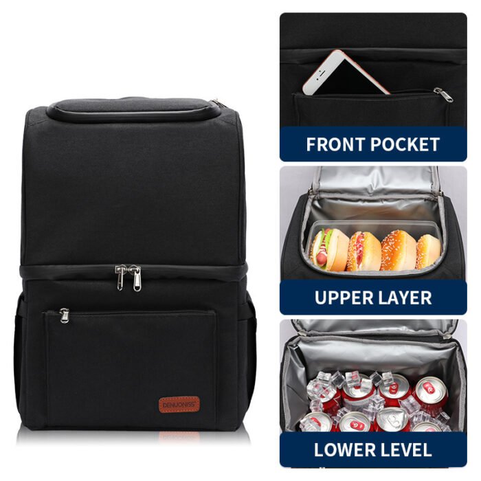 A672 Insulated Cooler Backpack Bag - Image 2