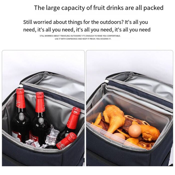 A670 Insulated Cooler Backpack Bag - Image 2