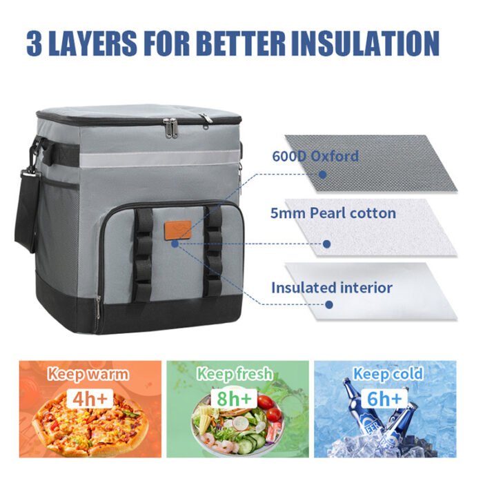 A656 thermal ice lunch cooler bag - Image 2
