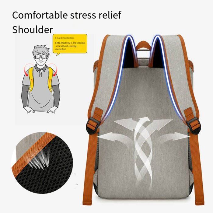 HW2415 Insulated Cooler Backpack Bag - Image 3