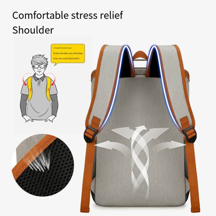 HW2413 Insulated Cooler Backpack Bag - Image 3