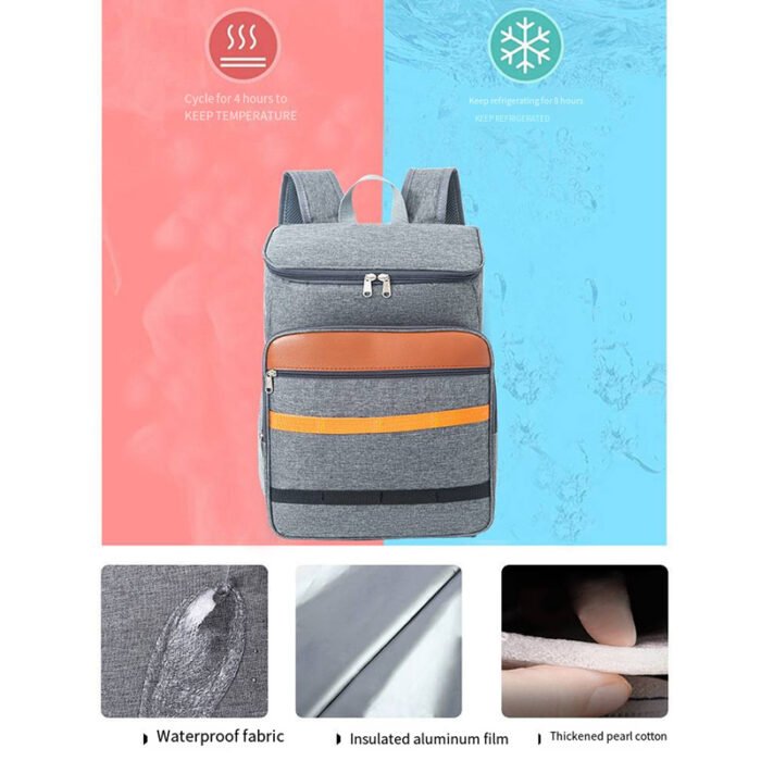 A669 Insulated Cooler Backpack Bag - Image 3