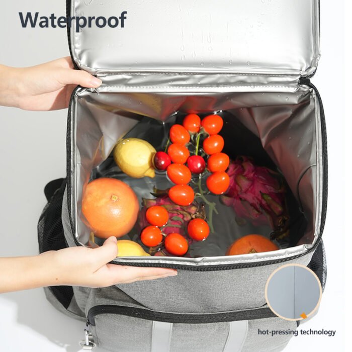 A665 Insulated Cooler Backpack Bag - Image 3