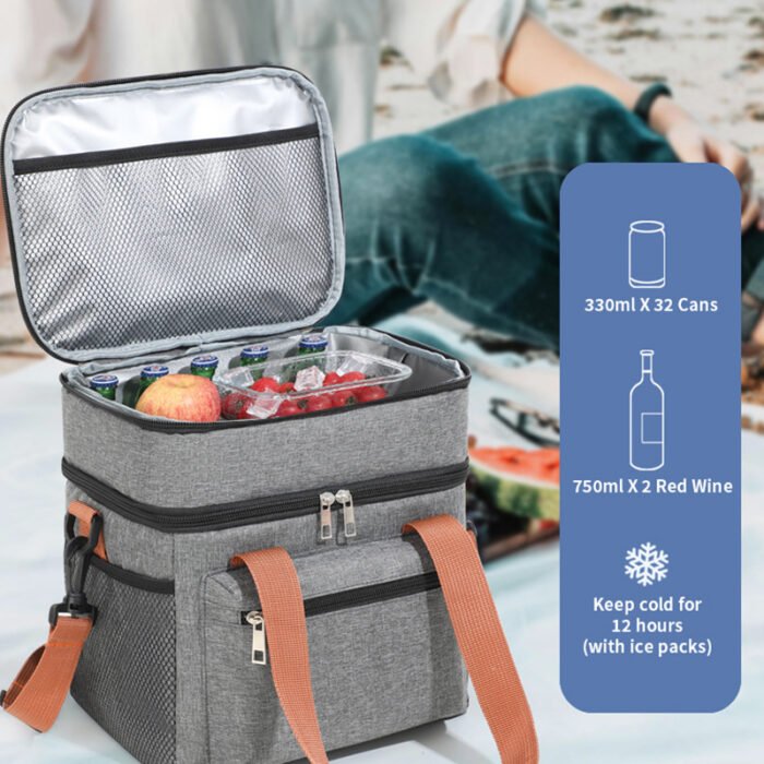 A684 thermal ice lunch cooler bag - Image 3