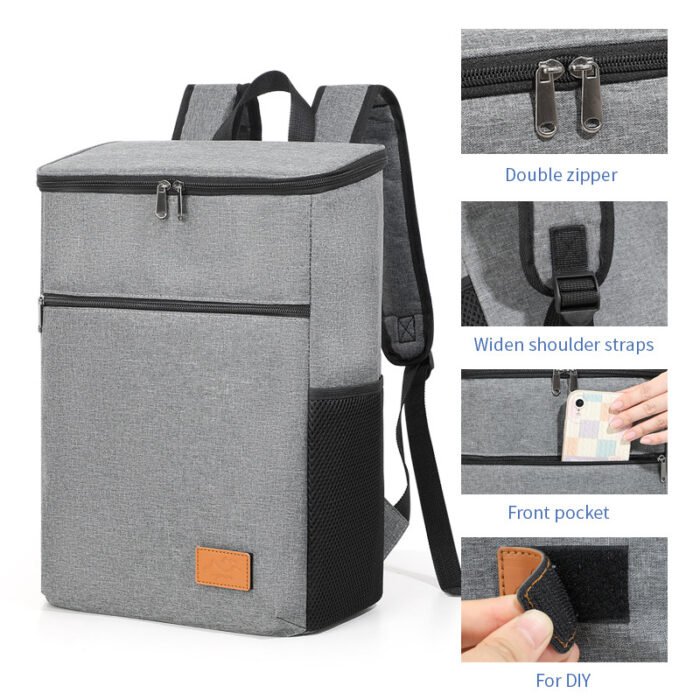 A657 Insulated Cooler Backpack Bag - Image 4